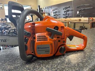Used HUSQVARNA 440 Gas Powered Chainsaw Chain Saw 18